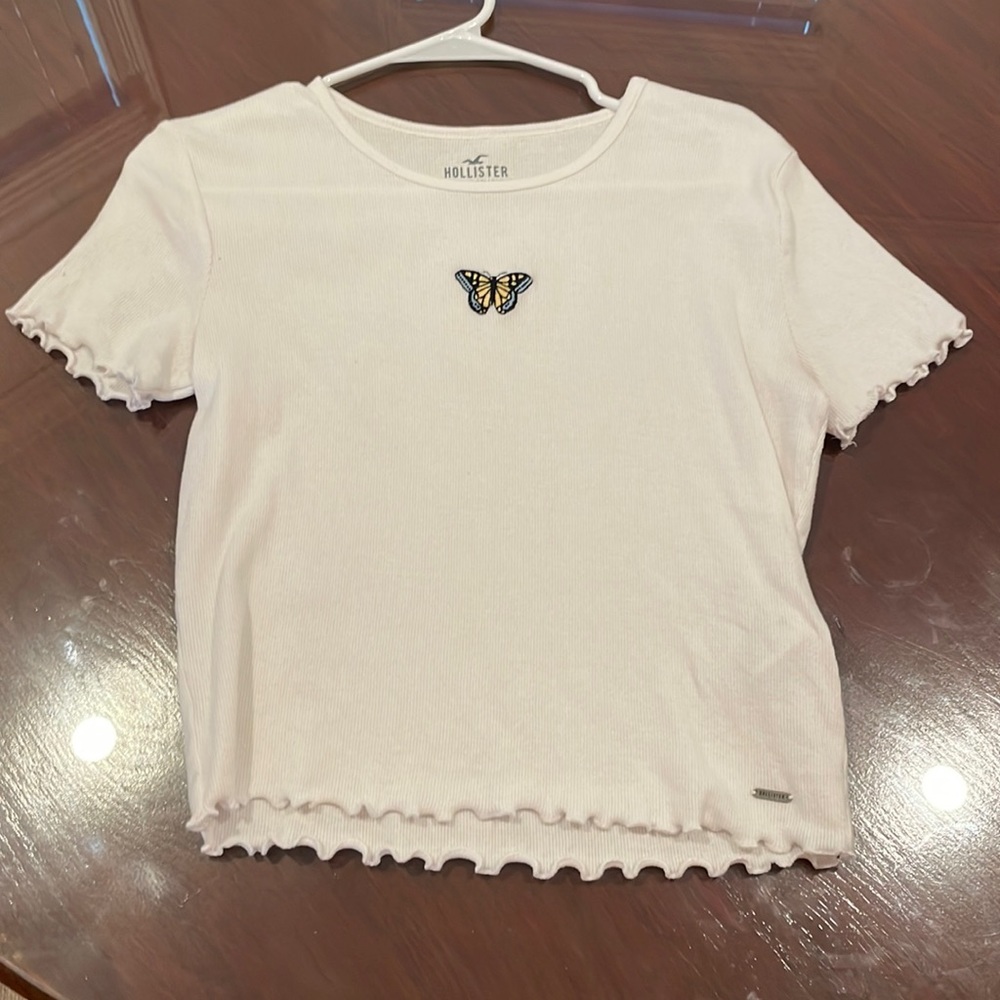 Hollister Butterfly Baby Tee